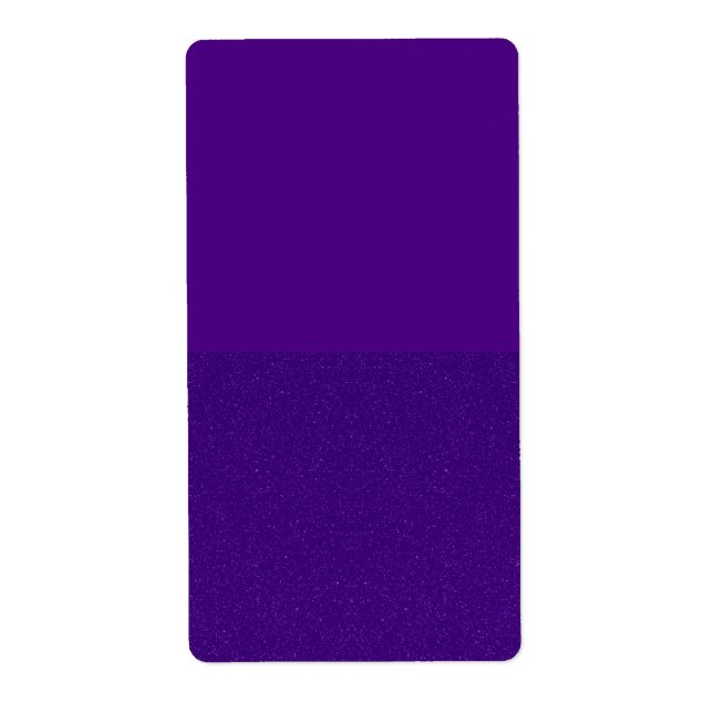 Purple Noise Effect Custom Shipping Labels (Front)