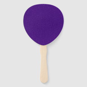 Purple Noise-Effect Heart Paddle Fan – Customize