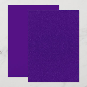 Purple Noise Flat Announcement Card – Customisable