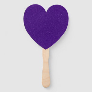 Purple Noise Heart Paddle Fan Set – Customizable