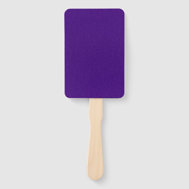 Purple Noise Paddle Hand Fan Set – Customisable (Front)