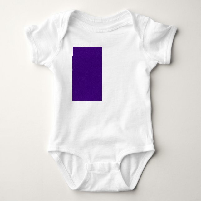 Purple Noise Vertical Baby Bodysuit (Front)