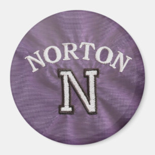 Purple Norton Magnet