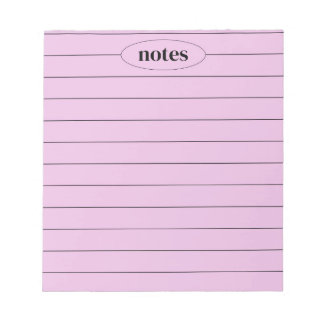 Purple Notes Sleek & Modern Stationery