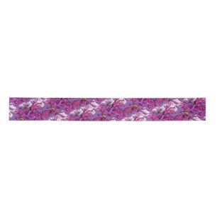 Purple Ocean Mermaid  Satin Ribbon