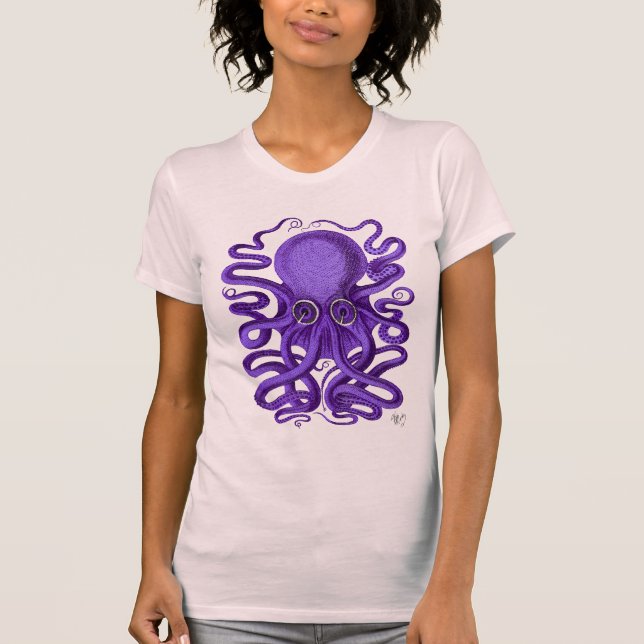 Purple Octopus T-Shirt (Front)