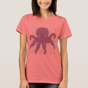 Purple Octopus T-shirts and Gifts