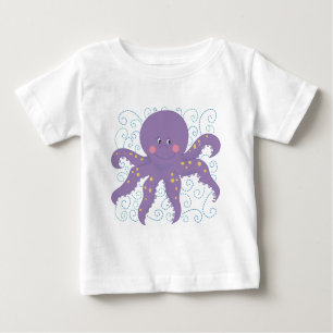 Purple Octopus T-shirts and Gifts