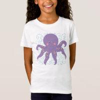 Purple Octopus Tshirt