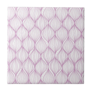 Purple ogee stripes pattern background tile