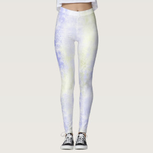 Purple Olive Abstract Leggings