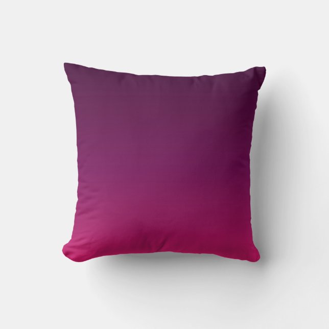 Purple ombre cushion (Front)