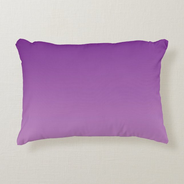 “Purple Ombre” Decorative Cushion (Front)