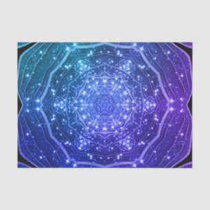 Purple Ombre Galaxy Geode Night Sky Tissue Paper
