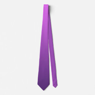 Purple ombre gradient tie