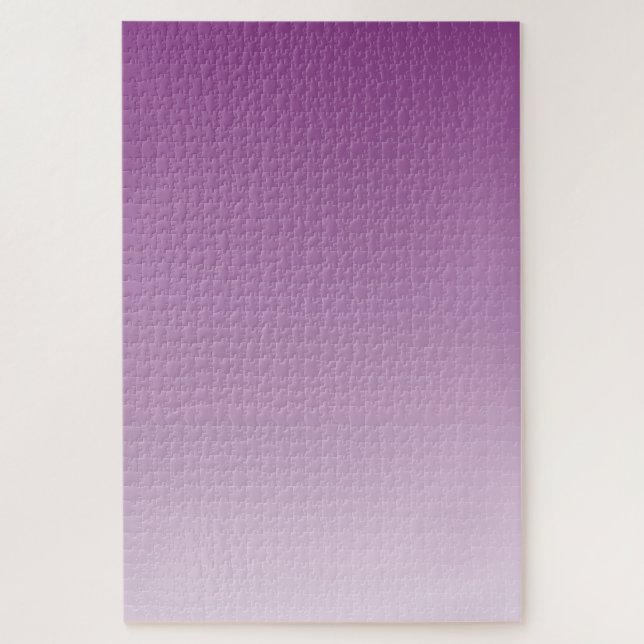 Purple Ombre Jigsaw Puzzle (Vertical)
