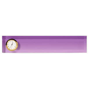 Purple Ombre Nameplate