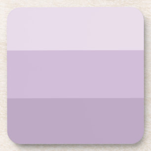 Purple Ombre Striped Coaster