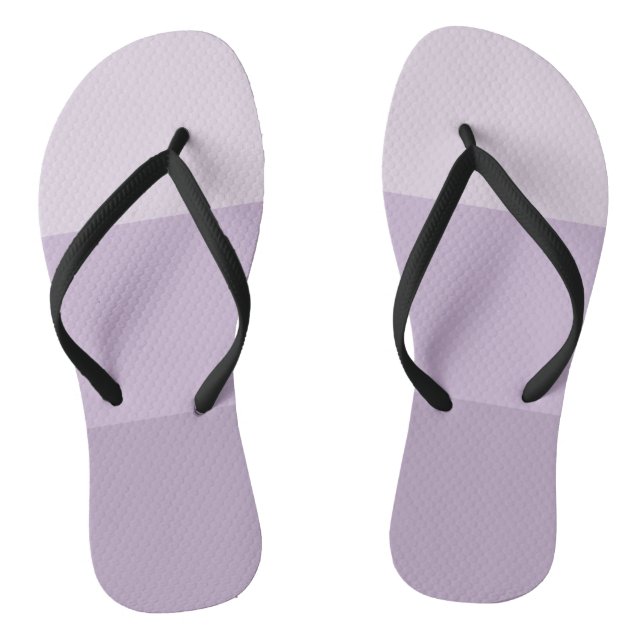 Purple Ombre Striped Jandals (Footbed)