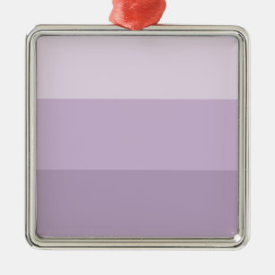 Purple Ombre Striped Metal Tree Decoration