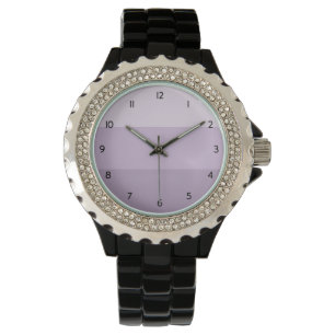 Purple Ombre Striped Watch