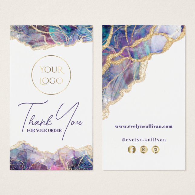 Purple opal package insert (Front & Back)