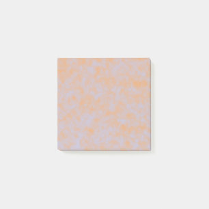 Purple & Orange Terracotta Watercolor Stylish Post-it Notes