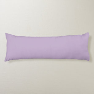 Purple Orchid Bloom Solid Colour Print Body Cushion