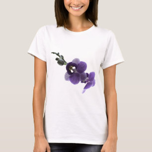 Purple orchid flower T-Shirt