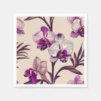 Purple Orchid Flowers