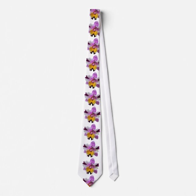 Purple Orchid Necktie (Front)