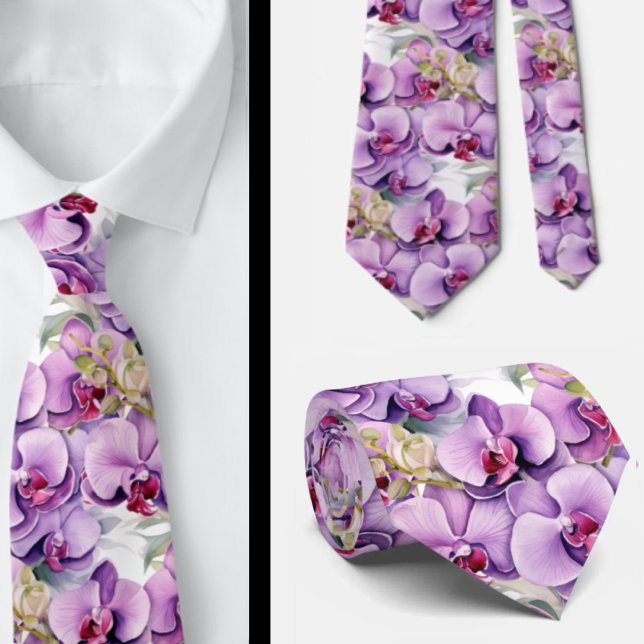 Purple Orchid Tie (Creator Uploaded)