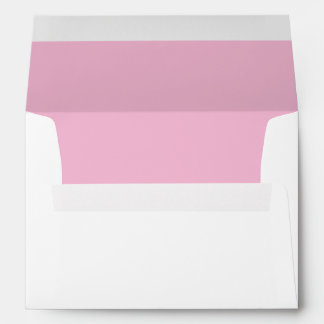 Purple Orchid Wedding Envelope