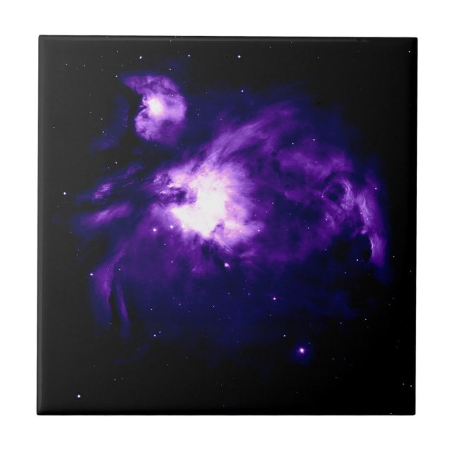 Purple Orion Nebula : Galaxy Tile (Front)