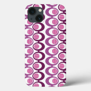 Purple Oval Strings iPhone 13 Case