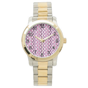 Purple Oval Strings Watch