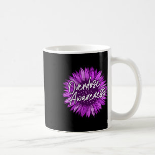 Purple Overdose Awareness Gifts Survivor Ribbon Op Coffee Mug