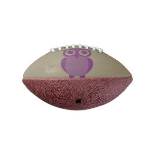 Purple Owl Mini Football