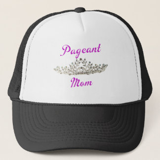 Purple Pageant Mum Trucker Hat