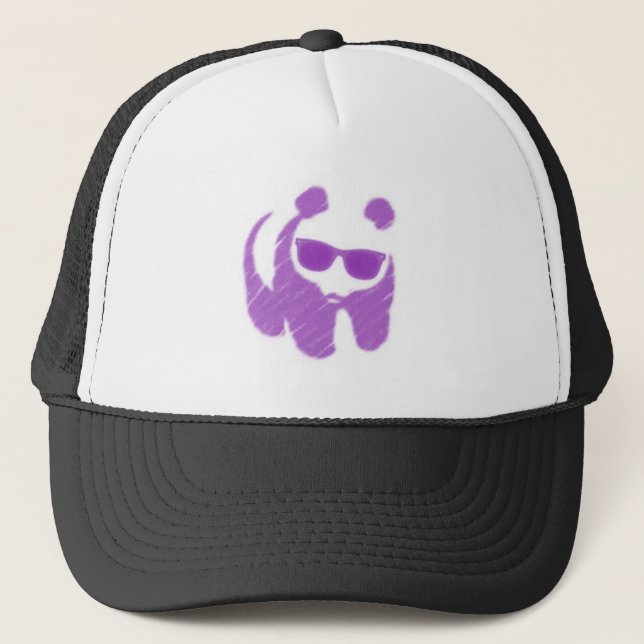 Purple Panda Hat (Front)