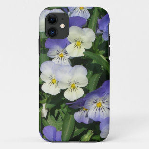 Purple Pansies Garden Floral Case-Mate iPhone Case