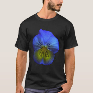 Purple Pansy Flower Costume Garden Flowers Hallowe T-Shirt