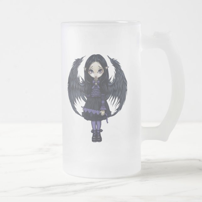 "Purple Paper Hearts" Mug (Right)