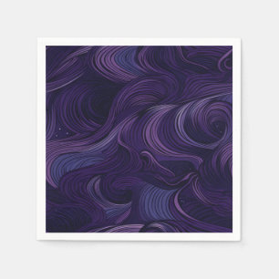 Purple Paper Napkin
