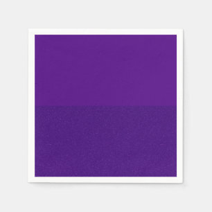 Purple Paper Napkin – Solid Top, Noise Bottom