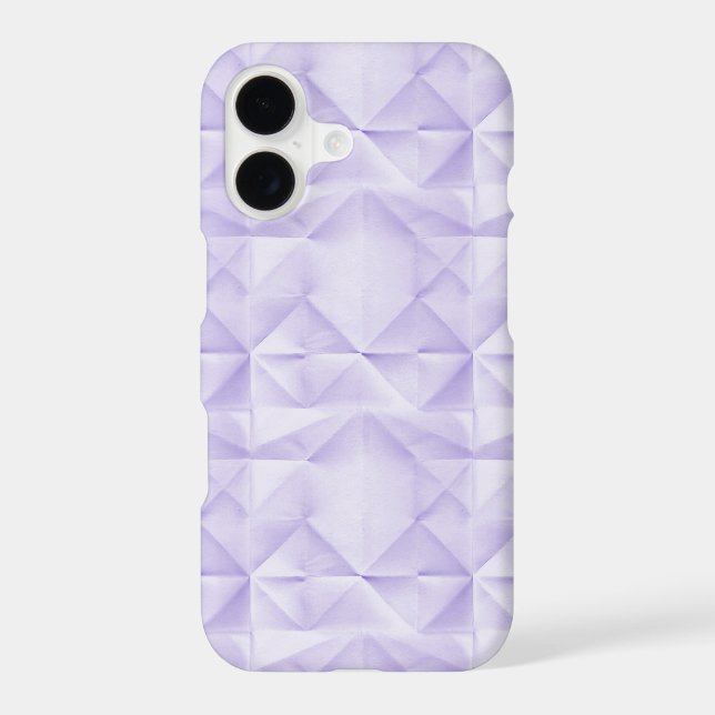Purple Paper Origami Pattern (Back)