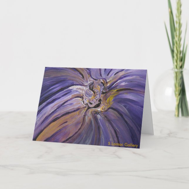 Purple Paradise Card (Front)