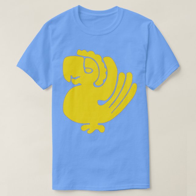 Purple Parrots 1 T-Shirt (Design Front)