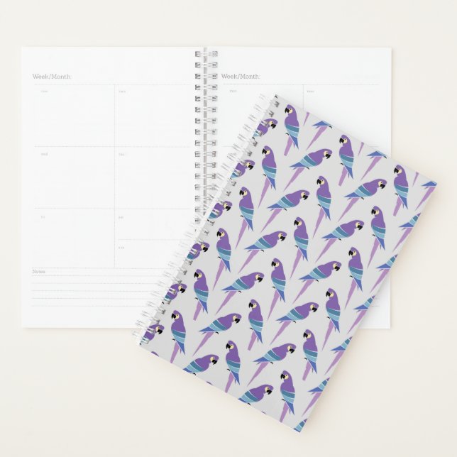 Purple Parrots Planner (Display)