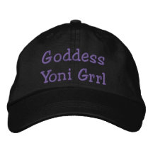 Purple Party Grrl Goddess Yoni Hat